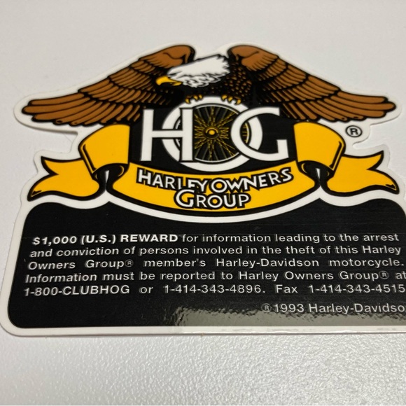 HOG Harley Owners Group Bundle Patch Pin Sticker - Picture 6 of 9